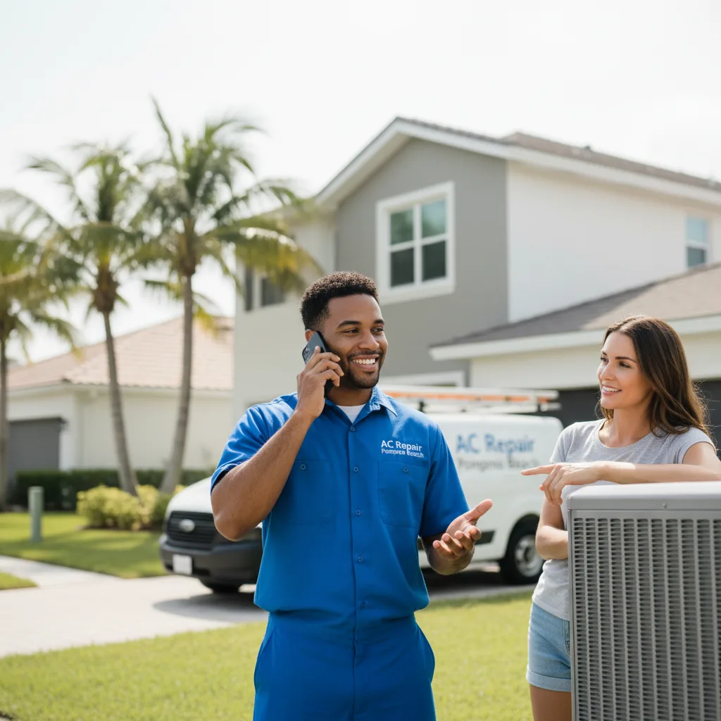 AC Repair Pompano Beach customer support in Penfield